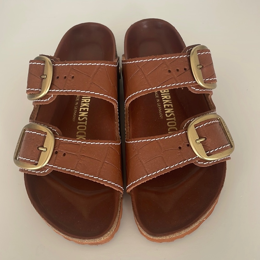Birkenstock + STUAD Arizona big buckle slide sandal